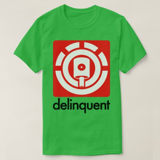 DELINQUENT T-SHIRT (Design voorkant)