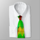 Delirium coole kleurrijke moderne abstracte stropd stropdas (Gebonden)