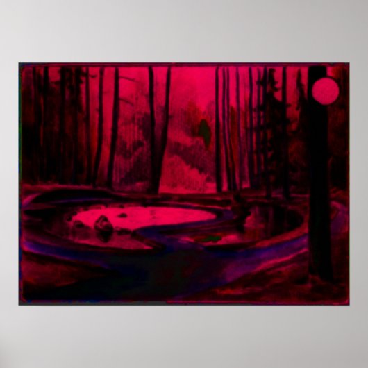 Delirium Pond Poster (Voorkant)