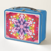 Delish Kaleidoscope Metalen Lunchbox (Voorkant)