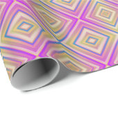 Delish Paarse alternatief diamantpatroon Cadeaupapier (Rol Hoek)