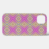 Delish Paarse alternatief diamantpatroon Case-Mate iPhone Case (Achterkant (horizontaal))