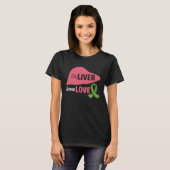 Deliver Some Love Liver Disease Awareness T-shirt (Voorkant volledig)