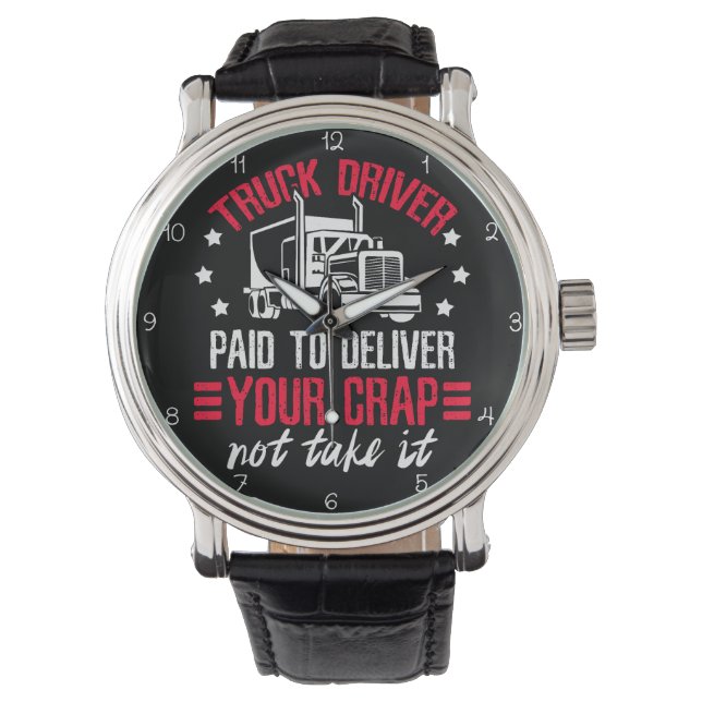 Deliver Your Crape, Not Take It Horloge (Voorkant)