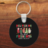 Delivering The Labor Delivery Nurse Christmas  Sleutelhanger (Voorkant)