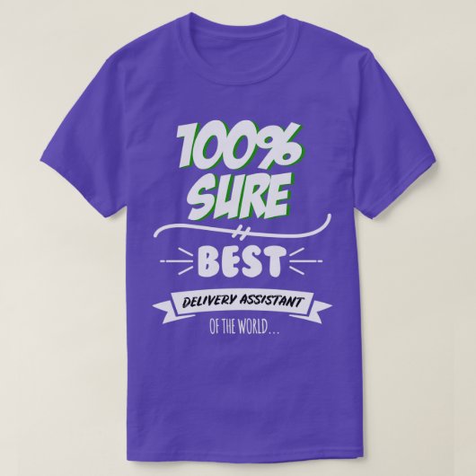 Delivery Assistant Funny Slogan Hob T-shirt (Design voorkant)