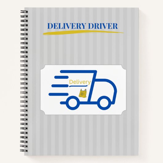 Delivery Driver Notitieboek Journal (Voorkant)