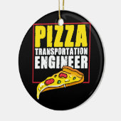 Delivery Guy Pizza Chef Keramisch Ornament (Links)