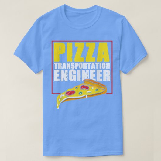 Delivery Guy Pizza Chef T-shirt (Design voorkant)