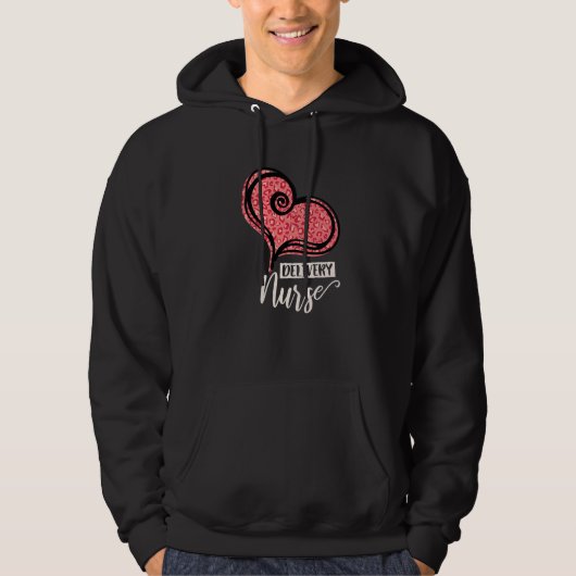 Delivery Nurse LD Nursing and Labor and Delivery N Hoodie (Voorkant)