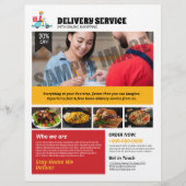 Delivery Service Flyer (Voorkant)