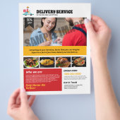 Delivery Service Flyer (Hand)