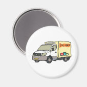Delivery Van Magneet (Voorkant / Achterkant)
