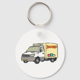 Delivery Van Sleutelhanger