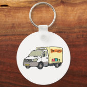 Delivery Van Sleutelhanger (Voorkant)