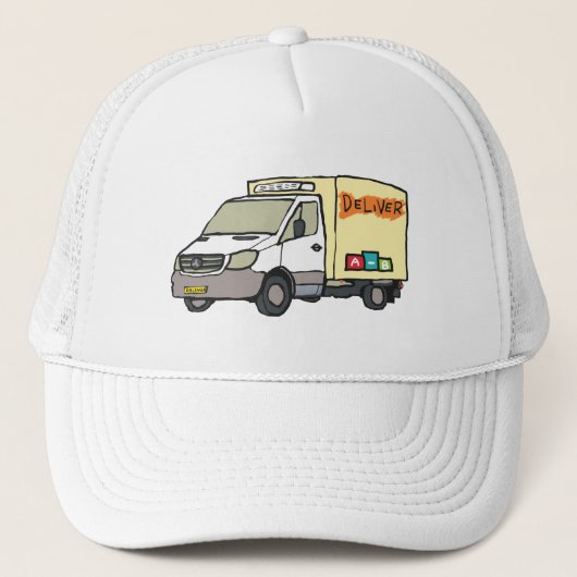 Delivery Van Trucker Pet (Voorkant)