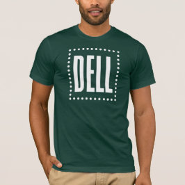  Dell Logo, donkere T-shirt (witte Logo)