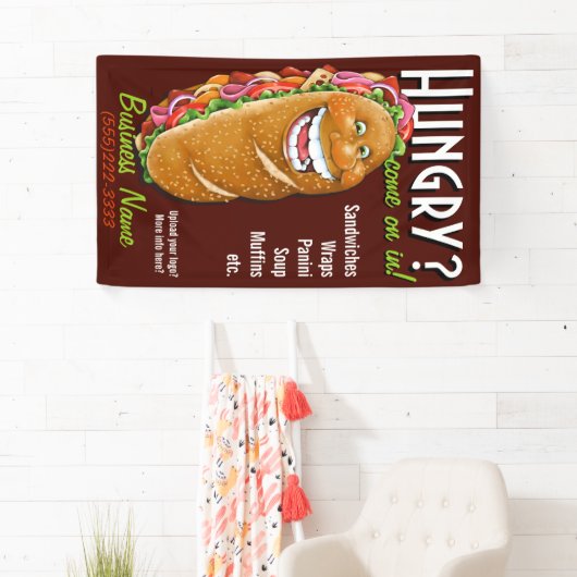  Dell/Sandwich-winkelpromo Adverteren Spandoek (Insitu)