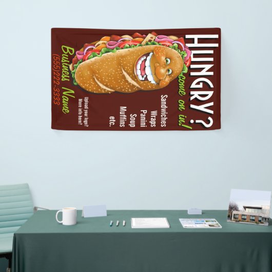  Dell/Sandwich-winkelpromo Adverteren Spandoek (Beurs)