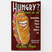  Dell/Sandwich-winkelpromo Adverteren Spandoek (Verticaal)