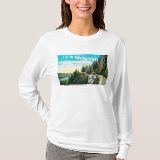 Dell Shepperd over de Columbia River T-shirt (Voorkant)