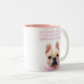 Della Mok, 11 oz Two-Tone Coffee Mok (Voorkant rechts)