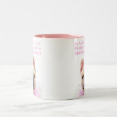 Della Mok, 11 oz Two-Tone Coffee Mok (Center)