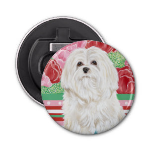 Della Roos Maltese Button Flesopener