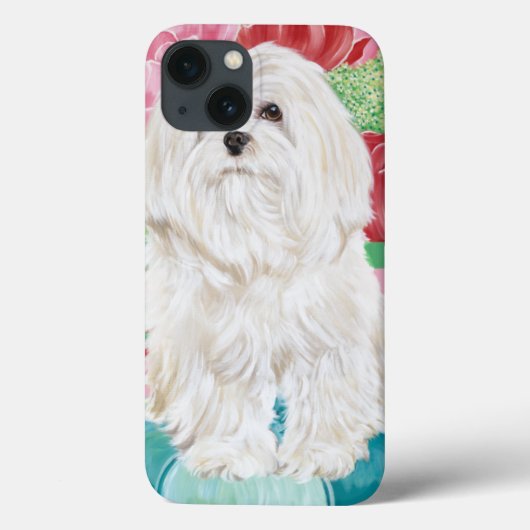 Della Roos Maltese Case-Mate iPhone Case (Achterkant)