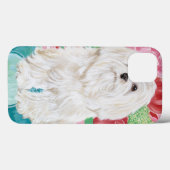 Della Roos Maltese Case-Mate iPhone Case (Achterkant (horizontaal))