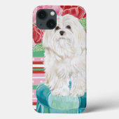 Della Roos Maltese Case-Mate iPhone Case (Achterkant)