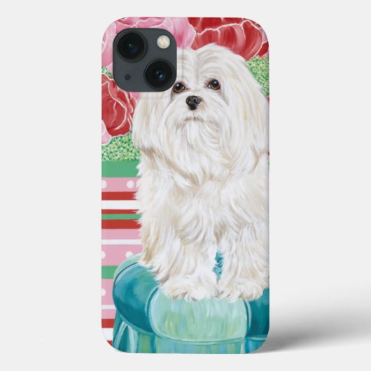 Della Roos Maltese Case-Mate iPhone Case (Achterkant)