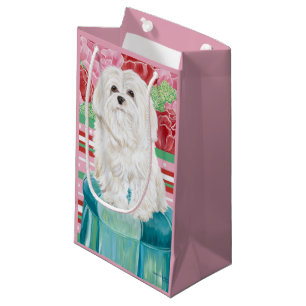 Della Roos Maltese Klein Cadeauzakje