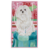 Della Roos Maltese Klein Cadeauzakje (Voorkant)