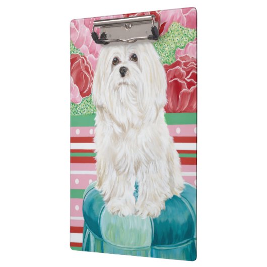 Della Roos Maltese Klembord (Links)