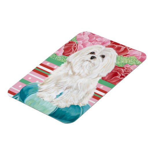 Della Roos Maltese Magneet (Linkerzijde)