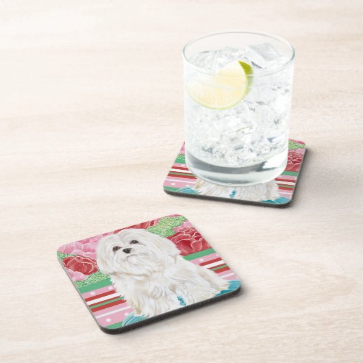 Della Roos Maltese Onderzetter (Rechterzijde)