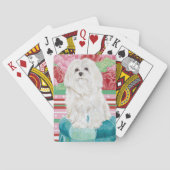 Della Roos Maltese Pokerkaarten (Achterkant)