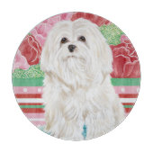 Della Roos Maltese Snijplank (Voorkant)