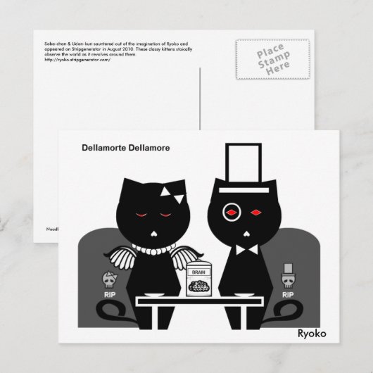 Dellamorte Dellamore Briefkaart (Voorkant / Achterkant)