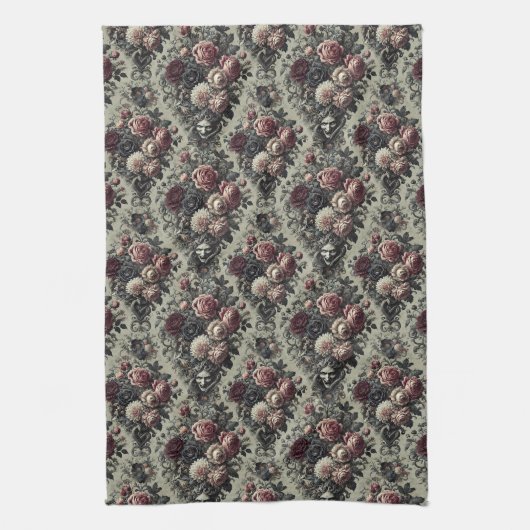 Dellamorte Dellamore - Gotisch Victoriaans Theedoek (Verticaal)