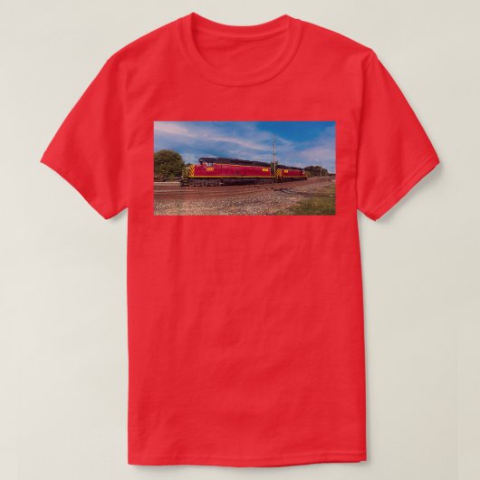 Delmarva Central Railroad Engines T-shirt (Design voorkant)