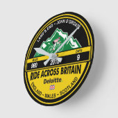 Deloitte RIDE ACROSS BRITAIN 2018 Ronde Klok (Hoek)