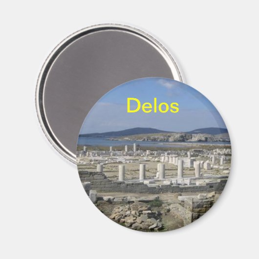 Delos magneet (Voorkant / Achterkant)