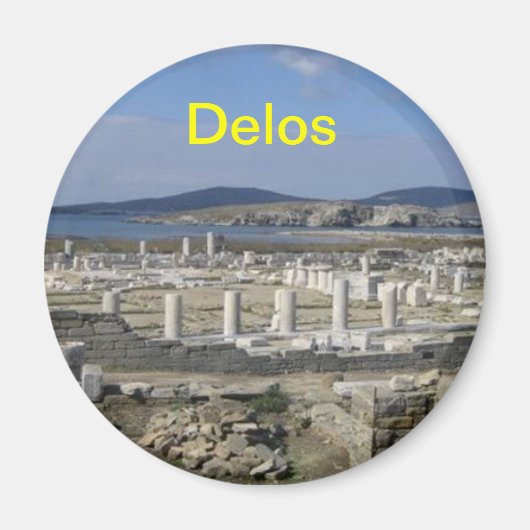 Delos magneet (Voorkant)