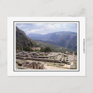Delphi Archeological Site Briefkaart