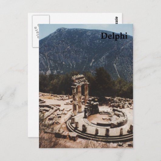 Delphi Briefkaart (Voorkant / Achterkant)