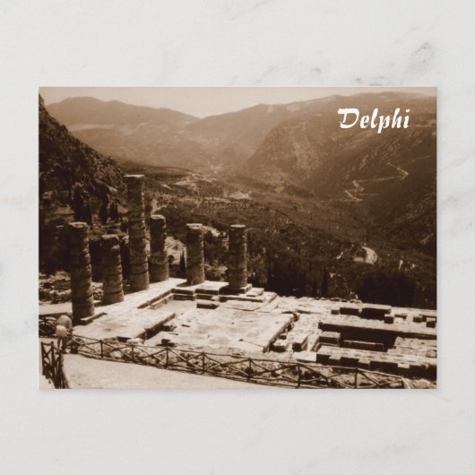 Delphi Briefkaart (Voorkant)