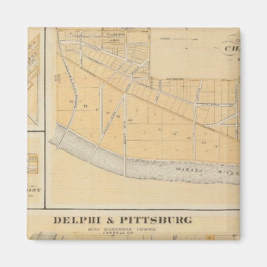 Delphi en Pittsburg met voorsteden Magneet (Voorkant)