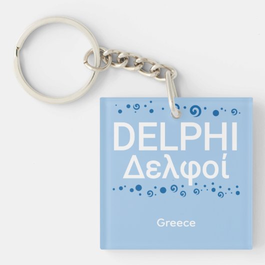 Delphi Griechenland  Sleutelhanger (voorkant)